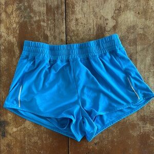 Girls small blue athletic shorts